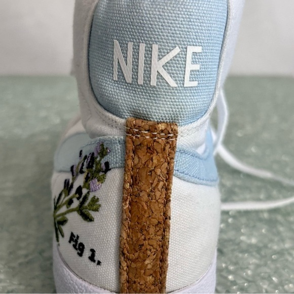 NIKE “INDIGO” Canvas High Tops Women’s Size 5.5 - Picture 5 of 12
